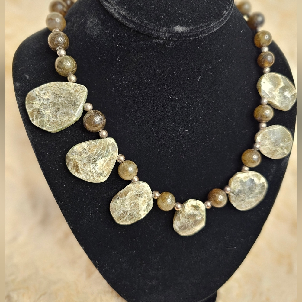 Gorgeous Raw Gemstone Necklace